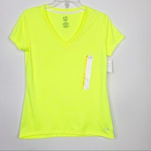 C9 Champion Duo Dry V Neck Top in Small